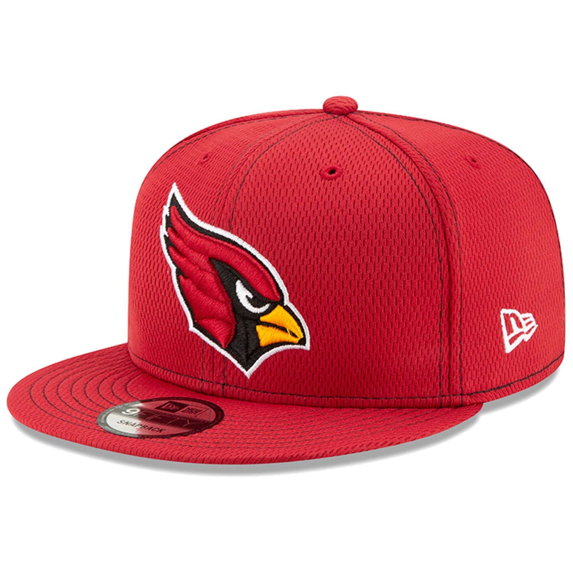 Arizona Cardinals New Era NFL 2019 Sideline Road 9FIFTY Snapback Hat - Cardinal