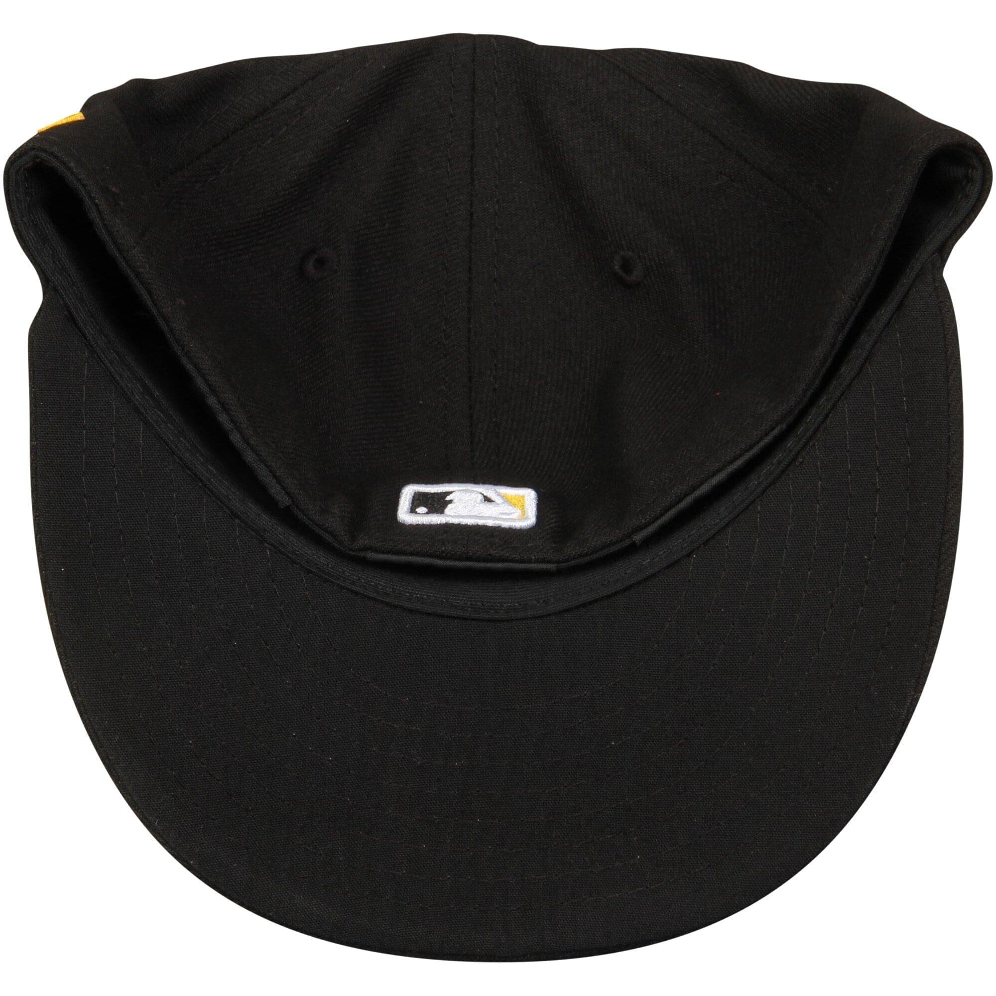 Pittsburgh Pirates New Era MLB AC On-Field Home Low Profile 59FIFTY Fitted Hat - Black