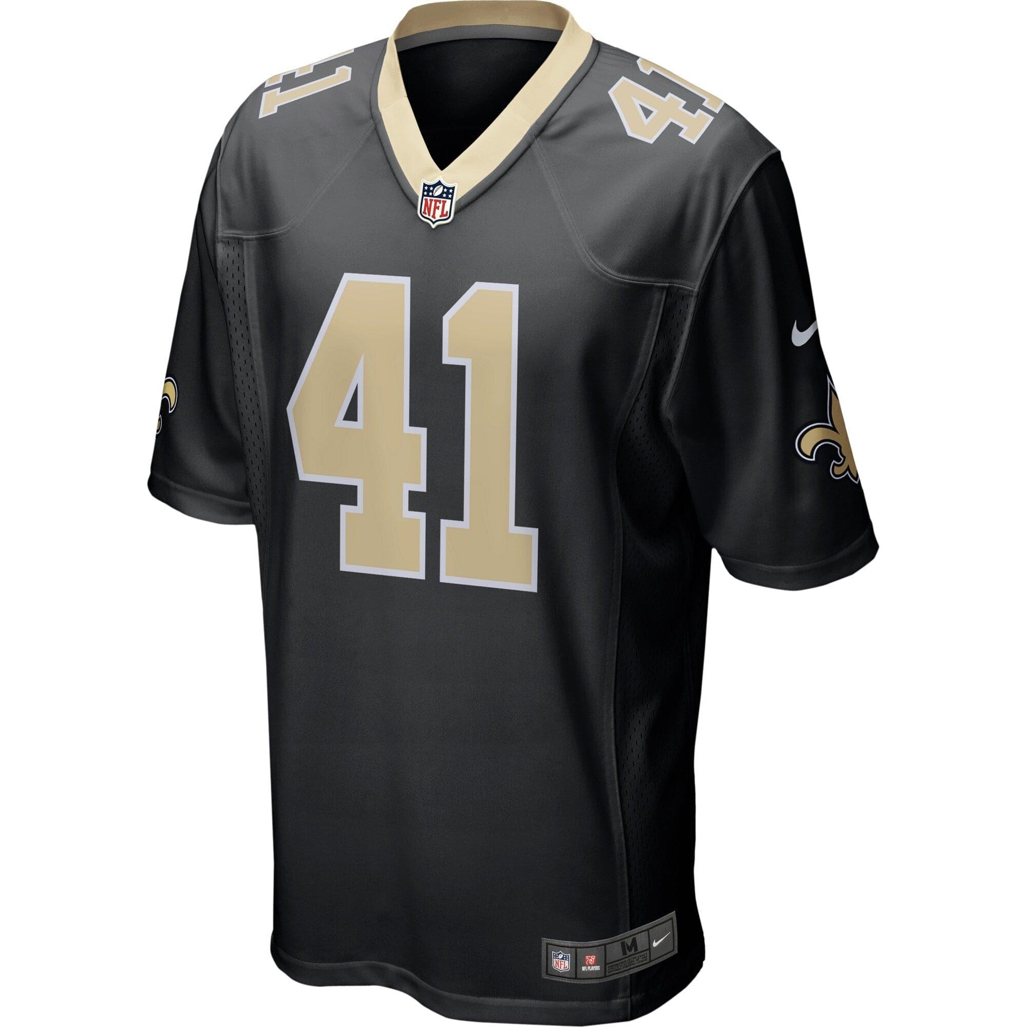 Alvin Kamara New Orleans Saints Nike NFL Game Jersey - Black