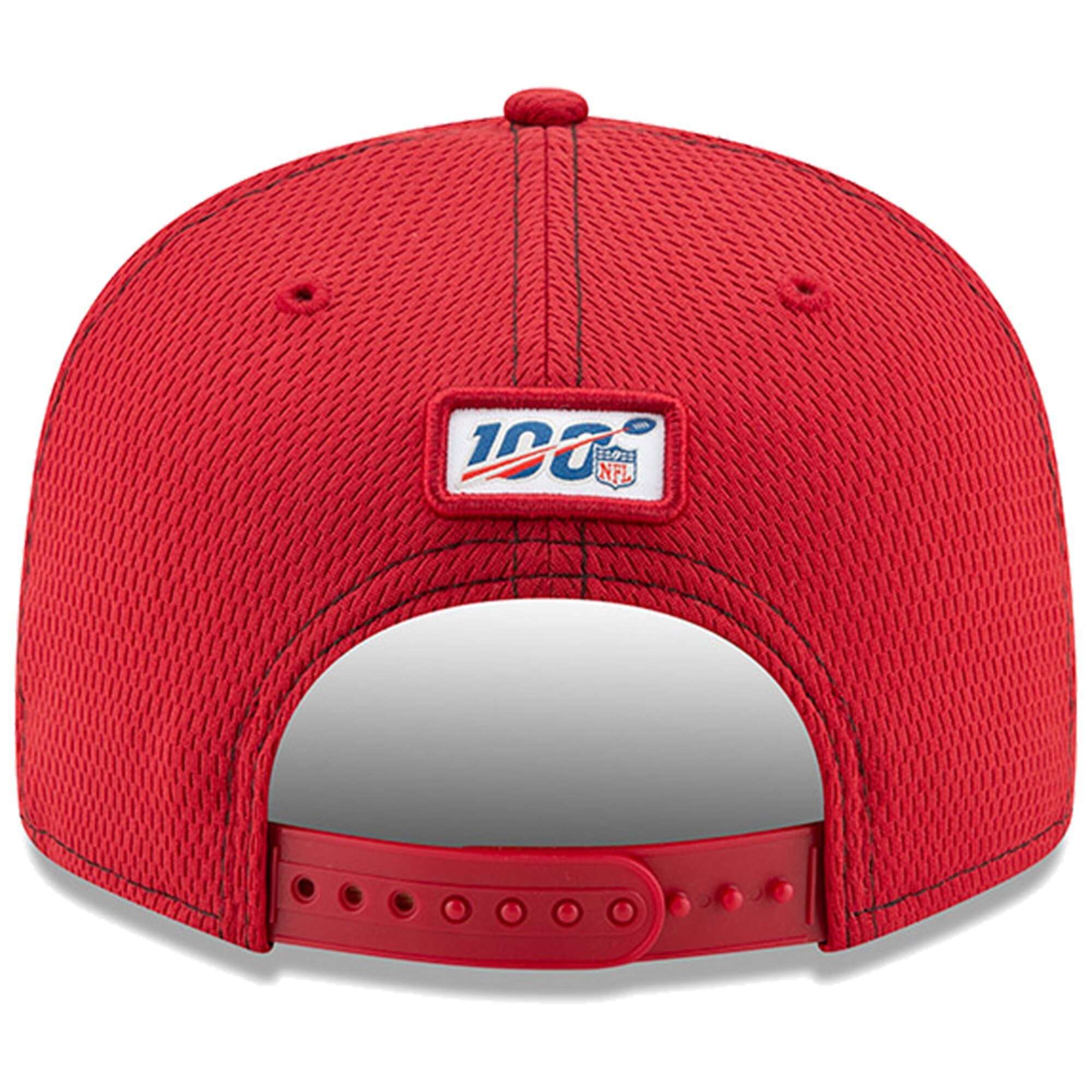 Arizona Cardinals New Era NFL 2019 Sideline Road 9FIFTY Snapback Hat - Cardinal