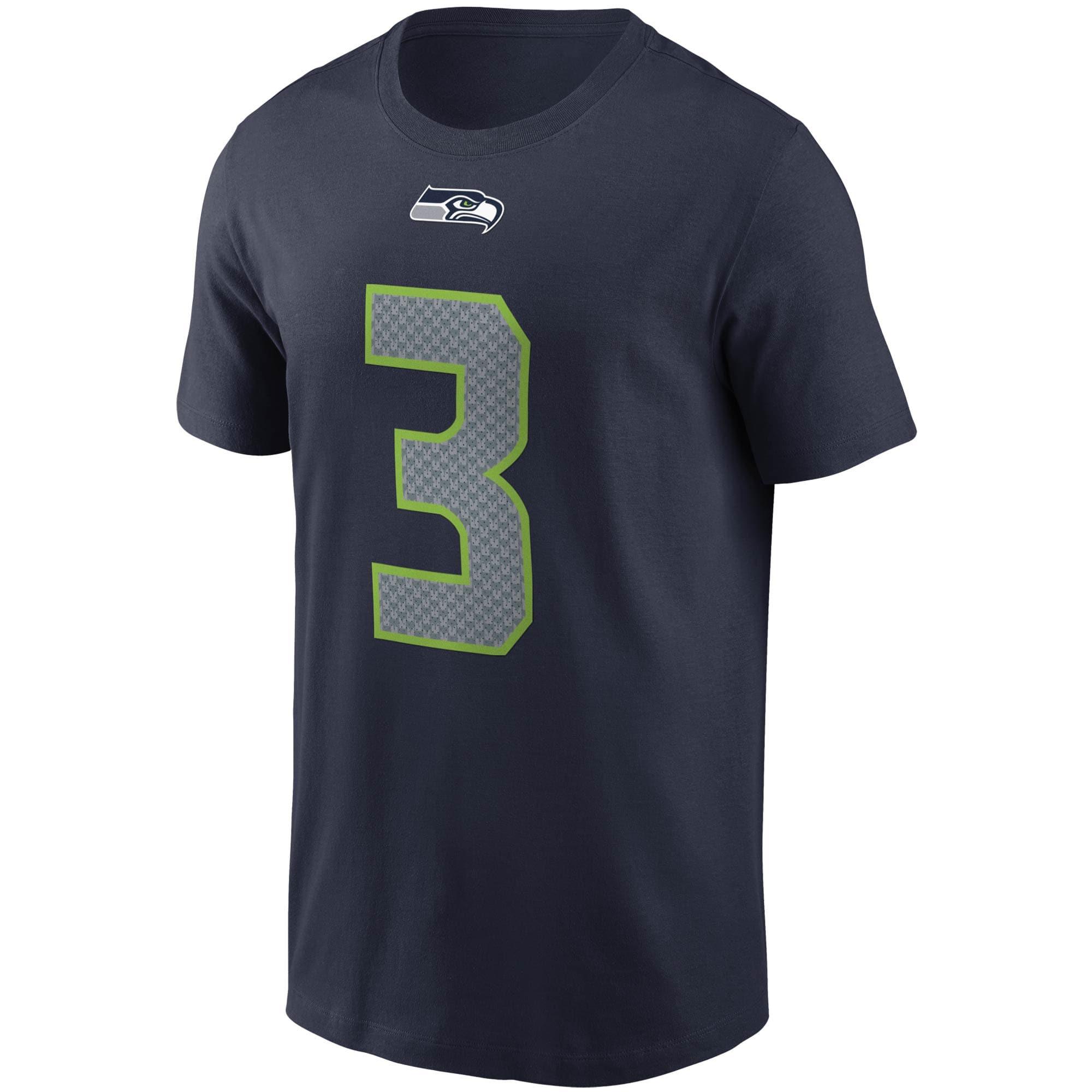 Russell Wilson Seattle Seahawks Nike NFL Player Essential T-Shirt - Navy