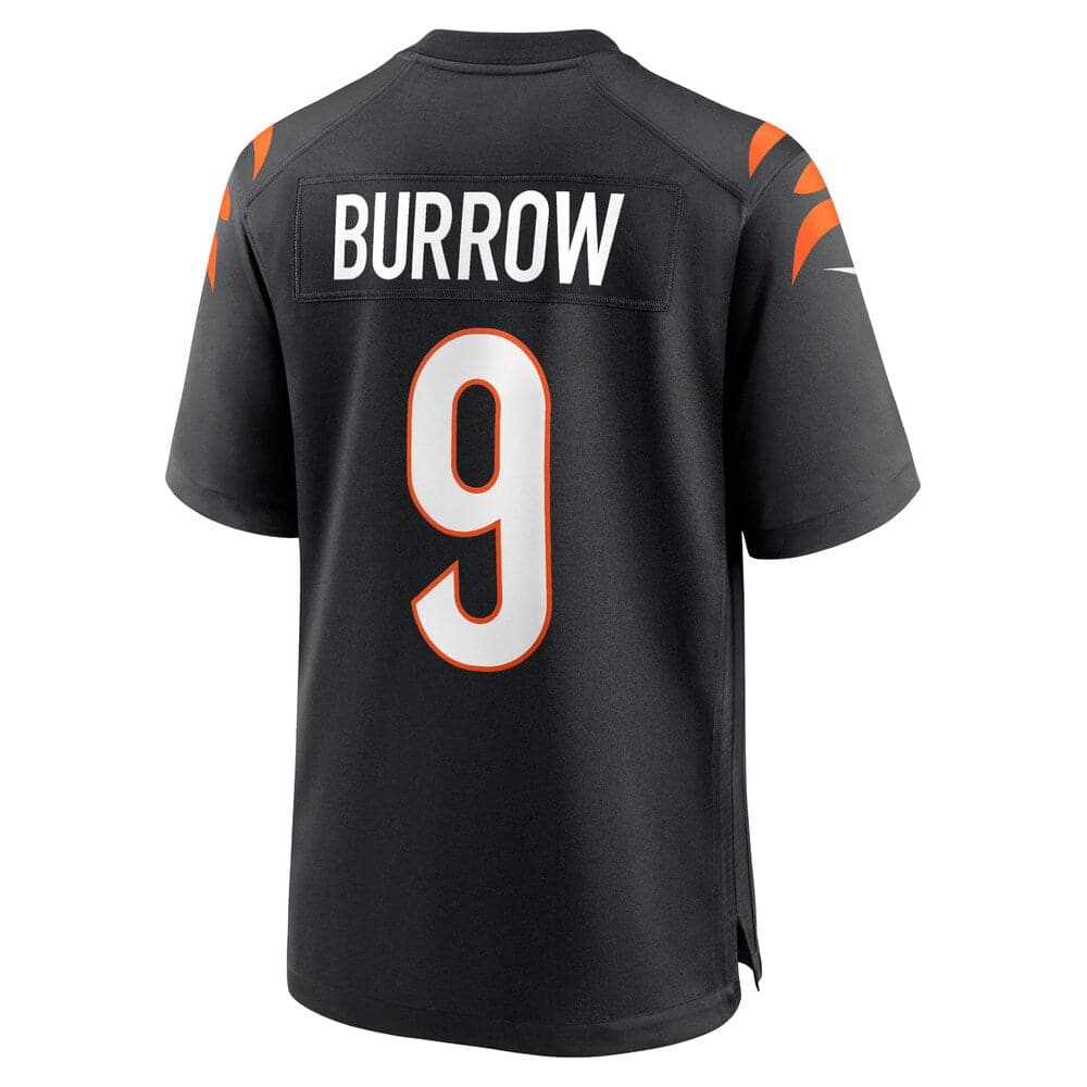 Joe Burrow Cincinnati Bengals Nike NFL Game Jersey - Black