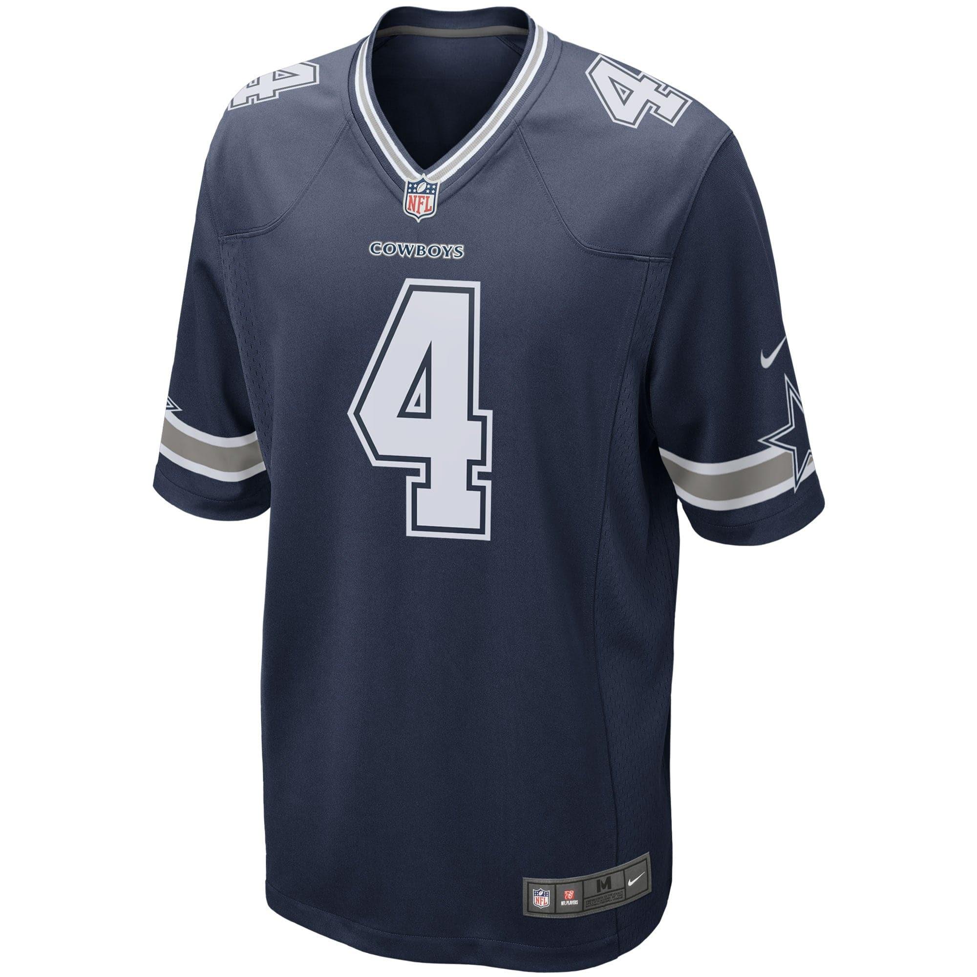 Dak Prescott Dallas Cowboys Nike NFL Game Jersey - Navy