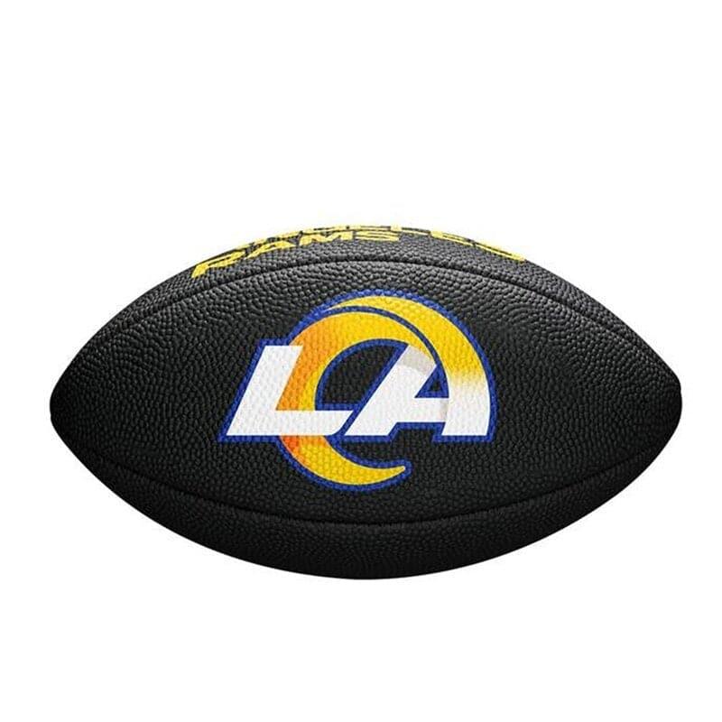 Los Angeles Rams Wilson NFL Mini Size Team Football - Black