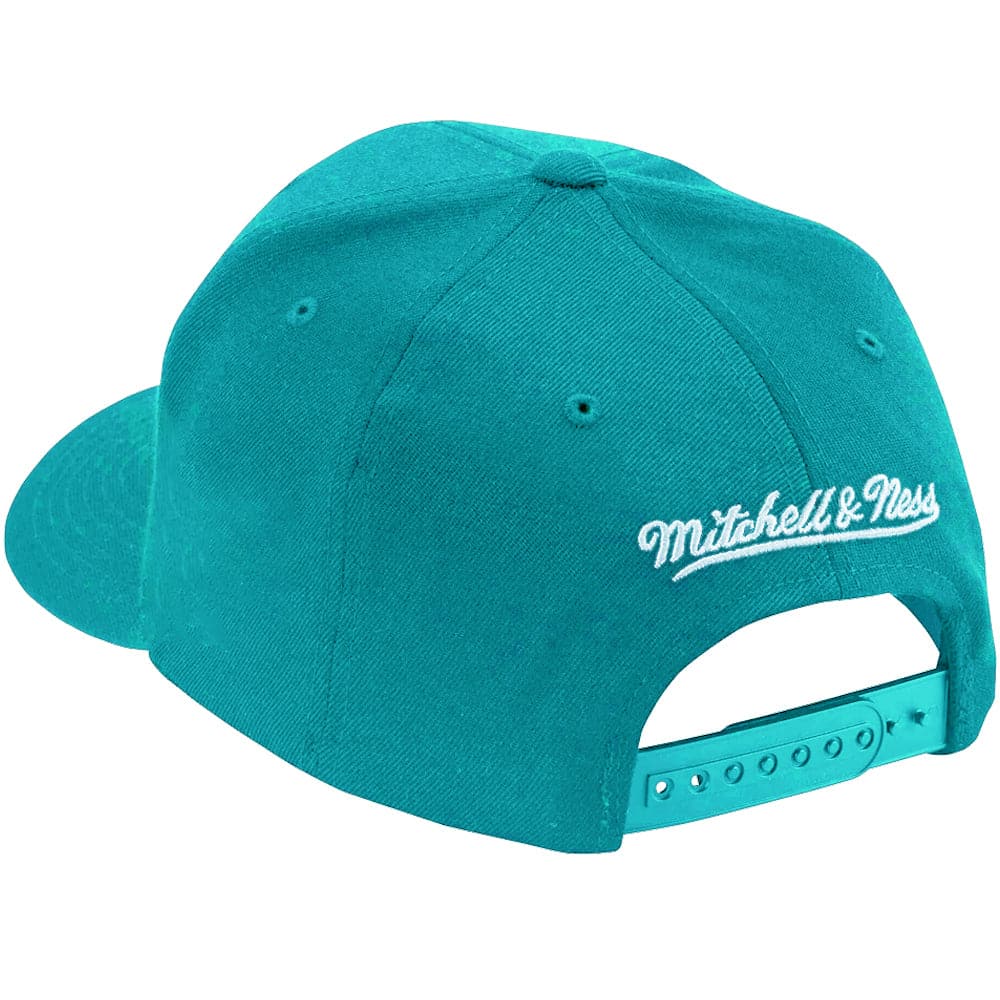 Miami Dolphins Mitchell & Ness NFL Diamond Pro Crown Snapback Hat - Teal